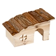 Duvo igračka za male životinje u obliku drvene kućice 20x13x12cm
